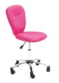 Kinderschreibtisch BARU mit Stuhl Mali pink und Rollcontainer SIMON