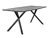 Esstisch HENK 160 x 90 cm Tischplatte in Beton-Optik