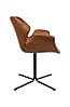 Esszimmerstuhl NIKKI ALL BROWN von ZUIVER 