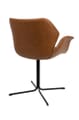 Esszimmerstuhl NIKKI ALL BROWN von ZUIVER 