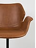 Esszimmerstuhl NIKKI ALL BROWN von ZUIVER 