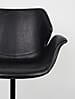 Esszimmerstuhl NIKKI ALL BLACK von ZUIVER 