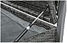 Gartenbank FERRARA Aluminium und Polygeflecht Dunkelgrau