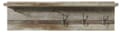 Wandgarderobe Garderobenpaneel BONANZA Driftwood Nachbildung
