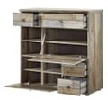 Garderobenset BONANZA DD80  Driftwood Nachbildung 5-teilig