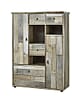Highboard BONANZA - Driftwood Nachbildung
