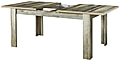 Esstisch BONANZA 160 x 90 cm ausziehbar - Driftwood Nachbildung