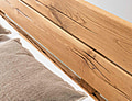 Balkenbett GORM Holzbett Eiche massiv mit geölt 180 x 200 cm
