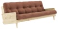 Sofabett Schlafsofa INDIE Gestell Kiefer mit klappbarer Rückenlehne