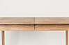 Esstisch GLIMPS von ZUIVER 120 x 80 ausziehbar Esche lackiert
