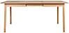 Esstisch GLIMPS von ZUIVER 120 x 80 ausziehbar Esche lackiert
