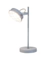 Tischleuchte GRILL LED-Leuchte mit Metallschirm in Vintage Grey
