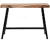 Bartisch JOHAN 125 x 46 cm Tischplatte Akazie massiv
