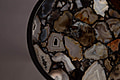 Beistelltisch AGATE Platte mit Achat Steinen von DUTCH BONE