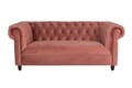 Sofa CHESTER Samt Pink von DutchBone