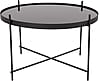 Beistelltisch Couchtisch CUPID LARGE rund BLACK von Zuiver