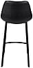 Tresenhocker FRANKY Kunstleder Vintage schwarz von DutchBone