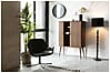NIKKI ALL BLACK Lounge Sessel Relaxsessel von ZUIVER