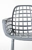 Stuhl Gartenstuhl ALBERT Aluminium Grau von ZUIVER