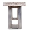 Bank New York - 200 x 35 cm, Platte aus alter Balkeneiche White Wash