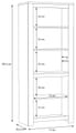 Wohnzimmerschrank HAVANNA Alt-Eiche Wohnwand 4-tlg. von Forte