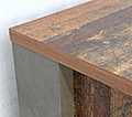 Kommode CLIF 4 Schubladen 1 Tür Optik: Old Wood Vintage von Forte
