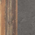 Regal CLIF 1-trg. 2 Schubladen Optik: Old Wood Vintage von Forte