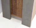 Kleiderschrank CLIF 4-trg. Optik: Old Wood Vintage von Forte