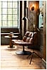 Lounge Sessel BAR VINTAGE BROWN Kunstleder von DutchBone