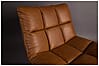Lounge Sessel BAR VINTAGE BROWN Kunstleder von DutchBone