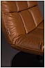 Lounge Sessel BAR VINTAGE BROWN Kunstleder von DutchBone