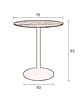 Bartisch BRAZA BLACK von DUTCHBONE Platte aus recycelter Eiche