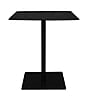 Bartisch BRAZA SQUARE BLACK von DUTCHBONE Platte recycelte Eiche