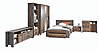 Jugendzimmer CLIF Komplettset 7-tlg. Optik: Old Wood Vintage von Forte