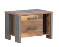 Jugendzimmer CLIF 5-tlg Komplettset Optik: Old Wood Vintage von Forte