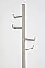 Garderobenständer HOOKED Satin Nickel mit 8 Haken