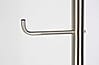 Garderobenständer HOOKED Satin Nickel mit 8 Haken