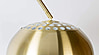 Bogenlampe METAL BOW Messing Stehlampe von ZUIVER