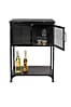 Vintage Metall Schrank DENVER LOW von DutchBone