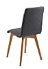 Esszimmerstuhl AROSA Stoff Anthrazit Beine Eiche Esszimmerstuhl AROSA Stoff Anthrazit Beine Eiche