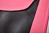 Jugenddrehstuhl Drehstuhl DONNY Mesh Pink mit Armlehnen