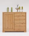Sideboard VITA Kommode Anrichte 1 Tür 5 Schubladen Kiefer massiv