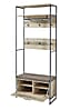 Bankregal Garderobe  ROOF - Vintage Style - inkl. Kissen