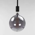 LED Filament Globus 20 cm GOLD-Line Smoke Grey Glas 8 Watt Dimmbar 