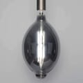 LED Filament Oval GOLD-Line Smoke Grey Glas 8 Watt Dimmbar 