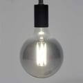 LED Filament Bulb Globus 12,5 cm GOLD-Line Smoke Grey Glas 6 Watt