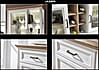 Buffet Geschirrschrank JASMIN Pinie weiß Nachbildung
