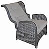 Gartensessel Relaxsessel COMFORT Polygeflecht ohne Hocker