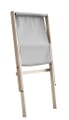 Design Klappsessel BOOGIE Polsterauflage NATURAL Gestell Buche