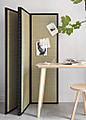 Raumteiler WABI dekorativer Tatami Paravent von Karup